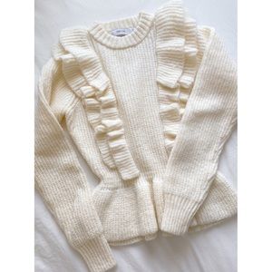 Greylin Diane Cozy Ruffled Sweater